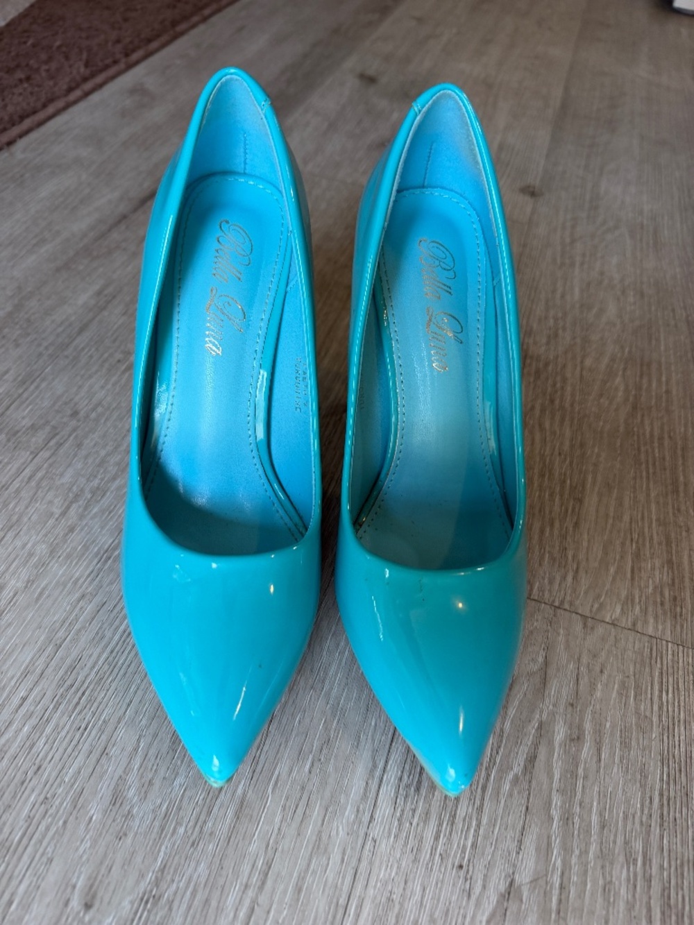 Bella luna electric blue heels